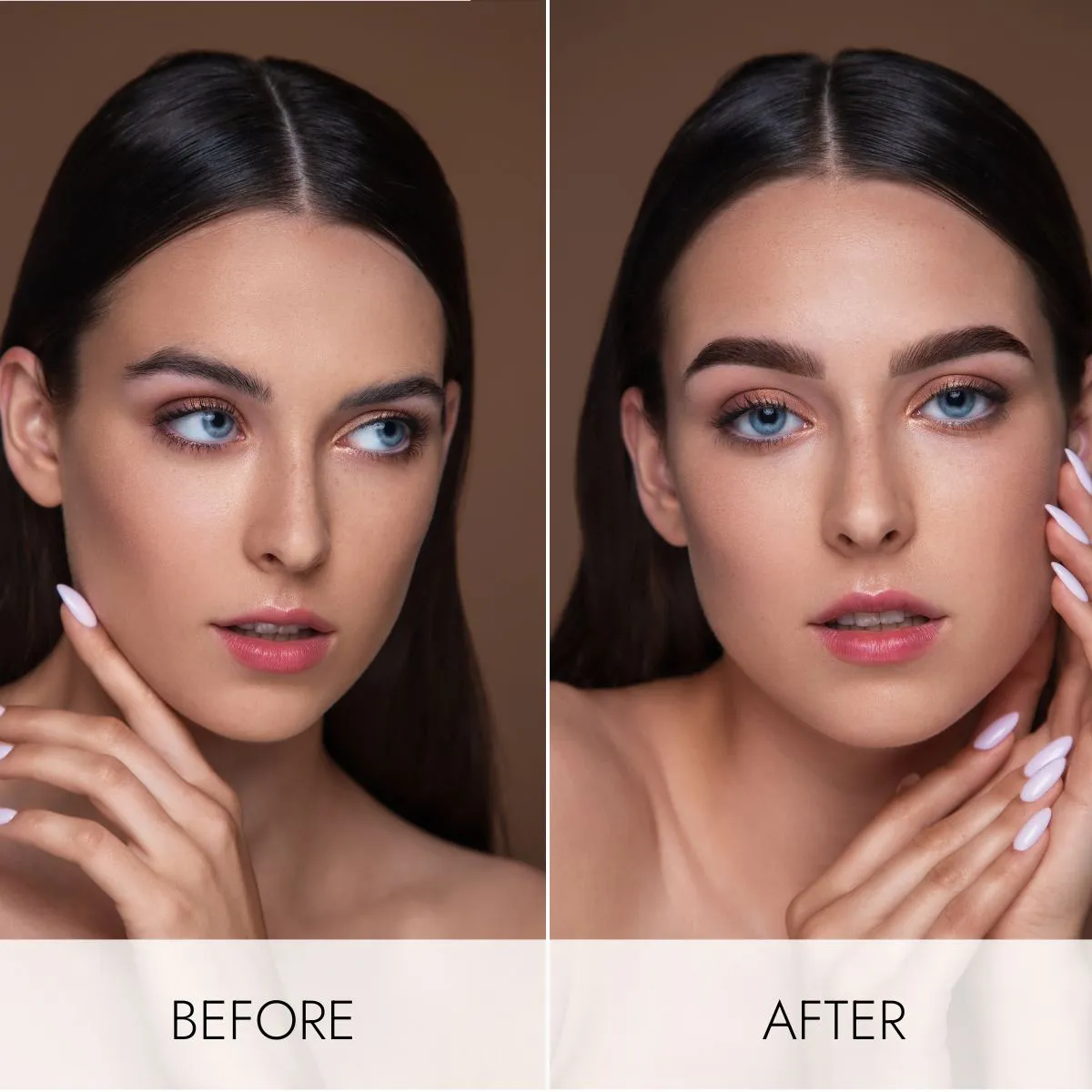Bronsun Lash & Brow Gel Dye - #1 Deep Black