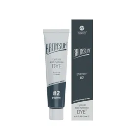 Bronsun Lash & Brow Gel Dye - #2 Graphite