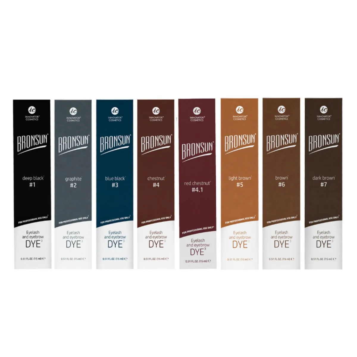 Bronsun Lash & Brow Gel Dye - #2 Graphite