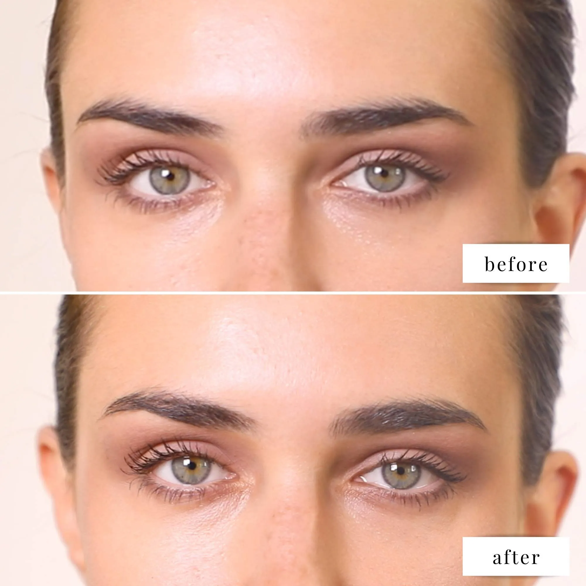 Elizabeth Mott Eyebrow Gel Makeup - Queen of the Fill Brow Tint and Filler - Brush to Fill in Eyebrows and Cover Gray Hairs - Cruelty Free - Dark Medium Brown , 4g