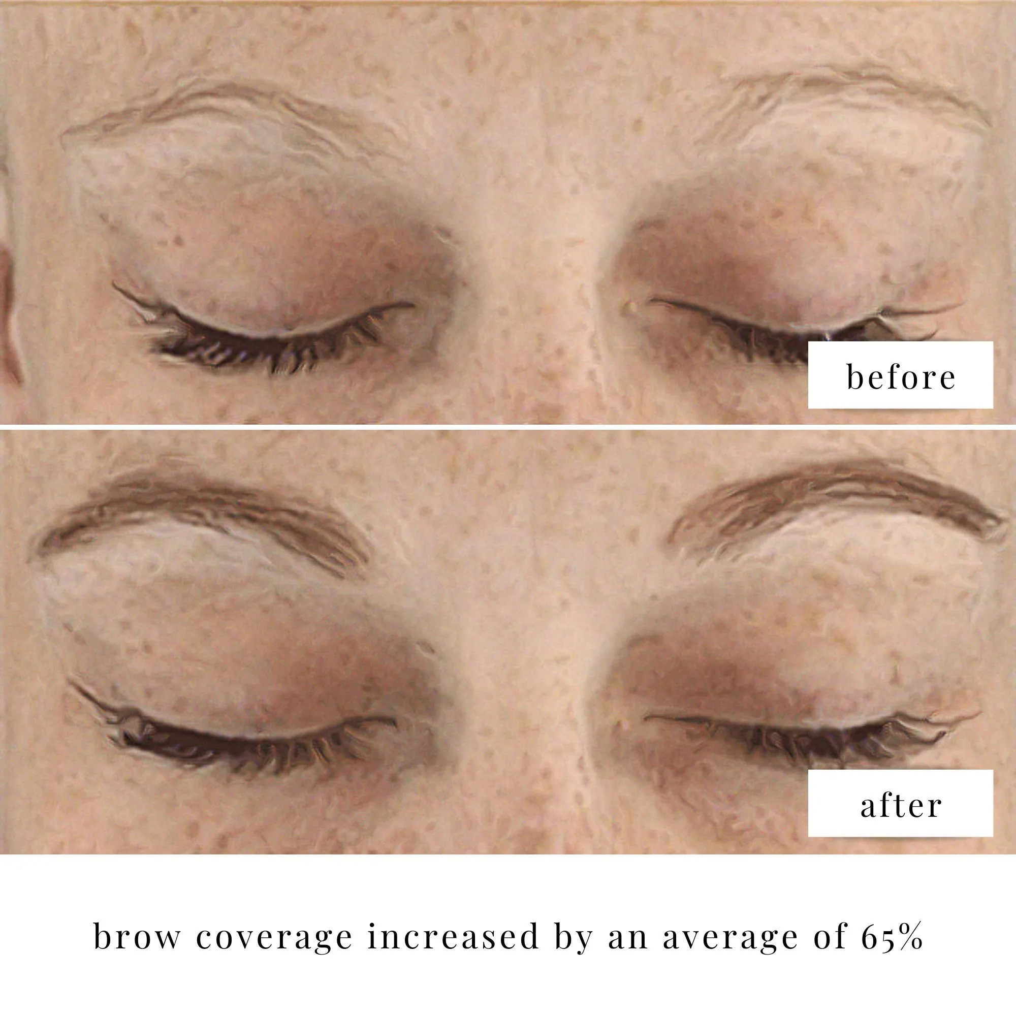 Elizabeth Mott Eyebrow Gel Makeup - Queen of the Fill Brow Tint and Filler - Brush to Fill in Eyebrows and Cover Gray Hairs - Cruelty Free - Dark Medium Brown , 4g
