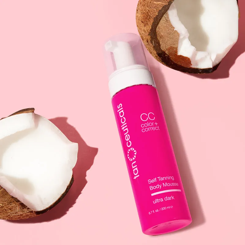 Mousse CC Self Tanning Kit, Ultra Dark