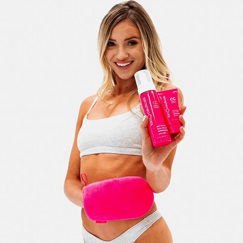 Mousse CC Self Tanning Kit, Ultra Dark