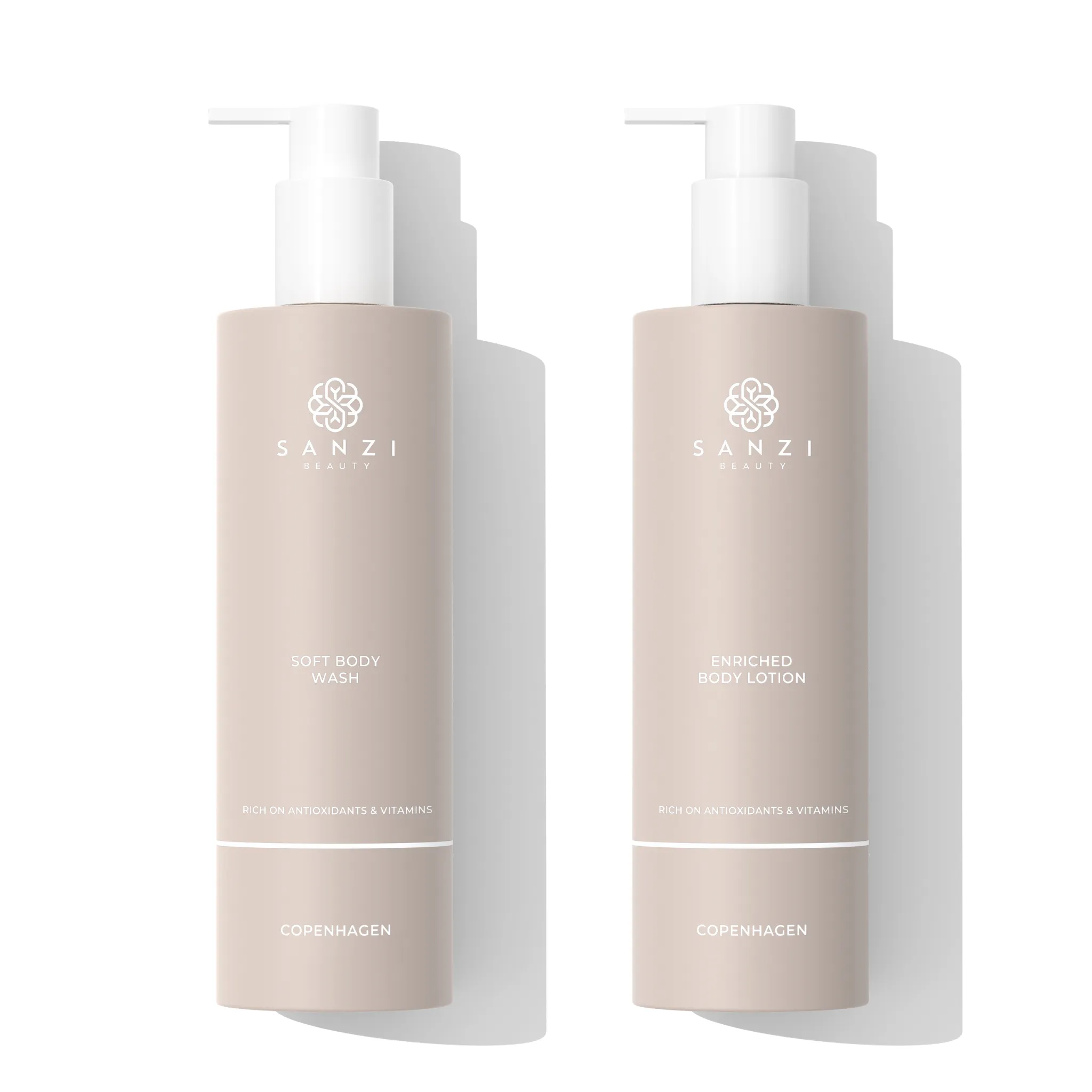 PAKKE: BODY WASH   BODY LOTION