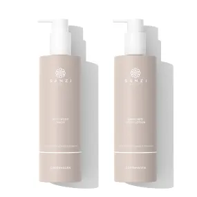 PAKKE: BODY WASH   BODY LOTION