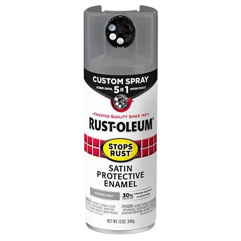 Rust-Oleum® Stops Rust® Protective Enamel with Custom Spray 5-in-1 - 6 Count