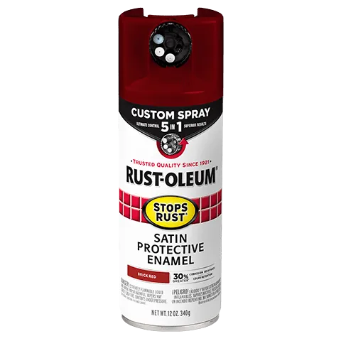 Rust-Oleum® Stops Rust® Protective Enamel with Custom Spray 5-in-1 - 6 Count