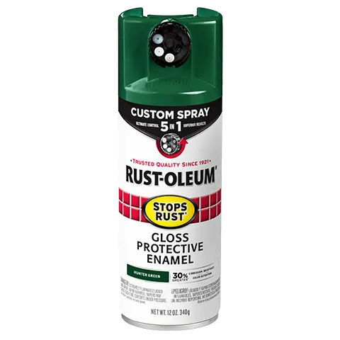 Rust-Oleum® Stops Rust® Protective Enamel with Custom Spray 5-in-1 - 6 Count